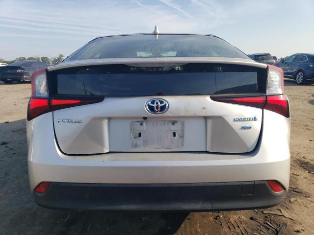 JTDKAMFU4N3168107 - 2022 TOYOTA PRIUS NIGHT SHADE Сріблястий фото 6