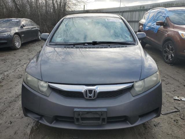 19XFA16569E000668 - 2009 HONDA CIVIC LX CHARCOAL photo 5