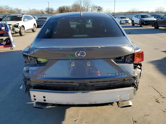 JTHAA1D29L5107959 - 2020 LEXUS IS 300 GRAY photo 6