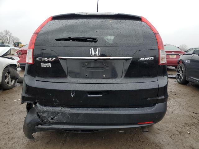 2HKRM4H59DH610104 - 2013 HONDA CR-V EX BLACK photo 6