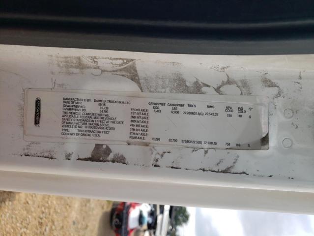 1FUBGEDV5GLHC5679 - 2016 FREIGHTLINER CASCADIA 1 白色 照片 10