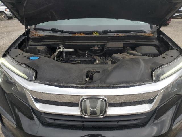 5FNYF6H5XKB072803 - 2019 HONDA PILOT EXL أسود صورة 12