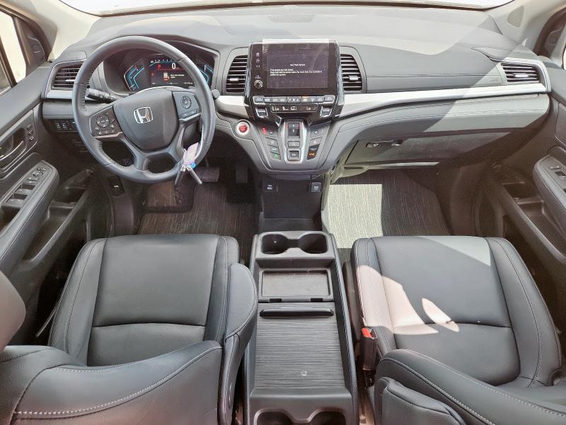 5FNRL6H65RB063765 - 2024 HONDA ODYSSEY EXL BLACK photo 8