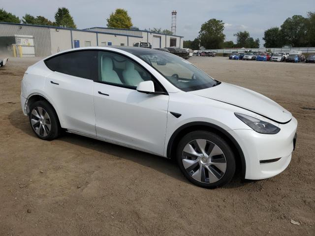 7SAYGDEE5PF666554 - 2023 TESLA MODEL Y Biały zdjęcie 4