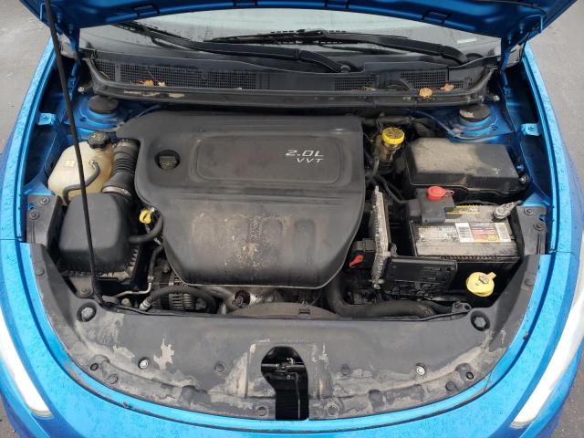 1C3CDFAA2FD406105 - 2015 DODGE DART SE BLUE photo 11