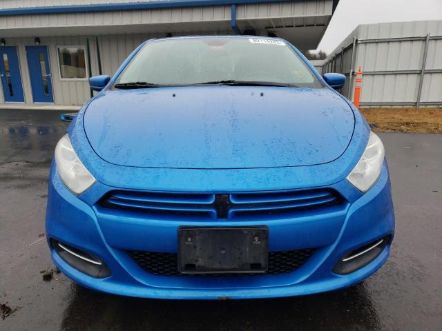 1C3CDFAA2FD406105 - 2015 DODGE DART SE BLUE photo 5