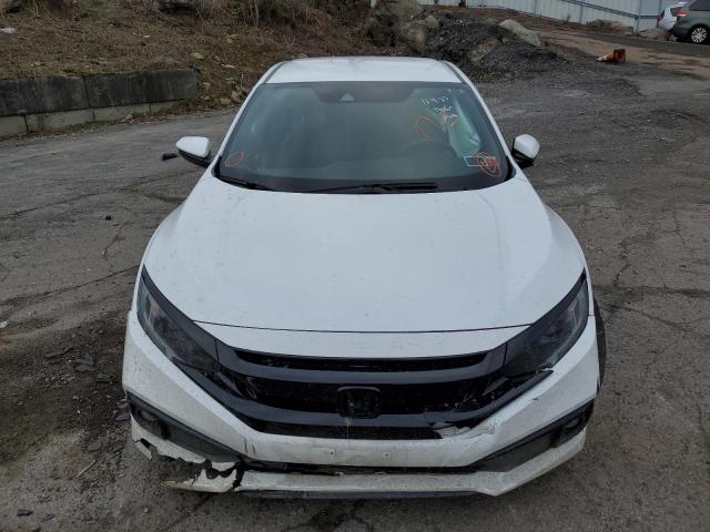 2HGFC2F80MH540042 - 2021 HONDA CIVIC SPORT WHITE photo 5