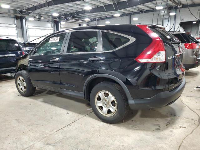 2HKRM4H35DH631773 - 2013 HONDA CR-V LX BLACK photo 2