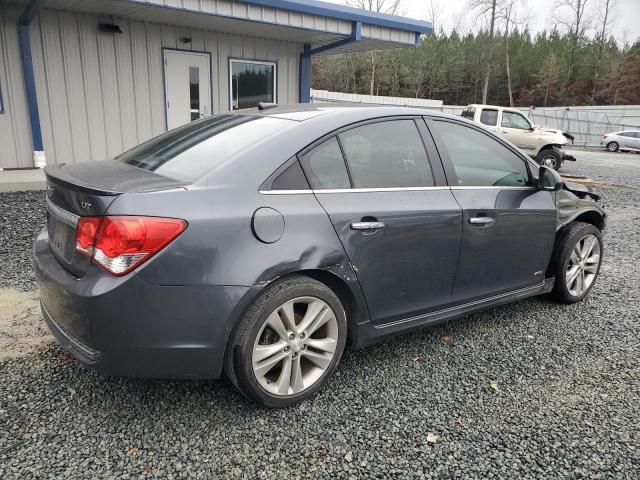 1G1PG5SB5D7196416 - 2013 CHEVROLET CRUZE LTZ GRAY photo 3