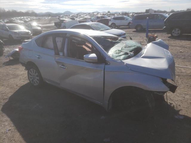 3N1AB7AP7KY405142 - 2019 NISSAN SENTRA S SILVER photo 4