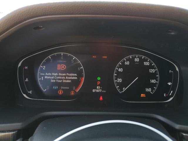 1HGCV2F32JA035664 - 2018 HONDA ACCORD SPORT Серый фото 9