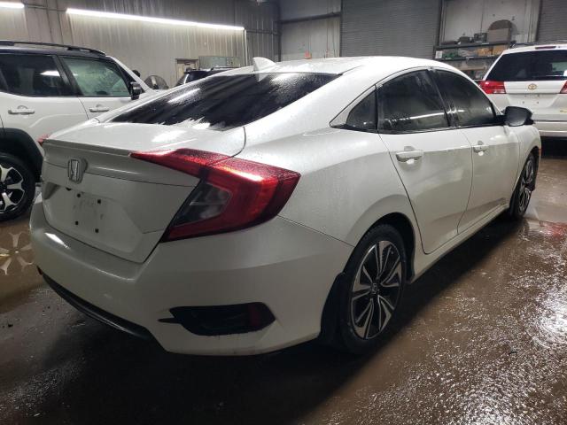JHMFC1F76JX001947 - 2018 HONDA CIVIC EXL თეთრი ფოტო 3