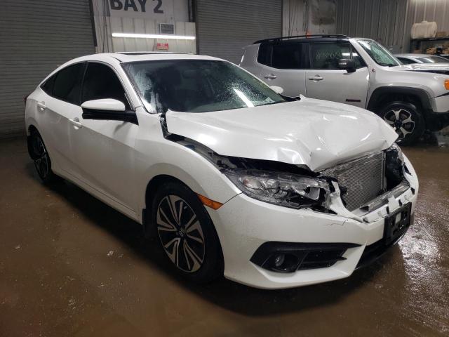 JHMFC1F76JX001947 - 2018 HONDA CIVIC EXL თეთრი ფოტო 4