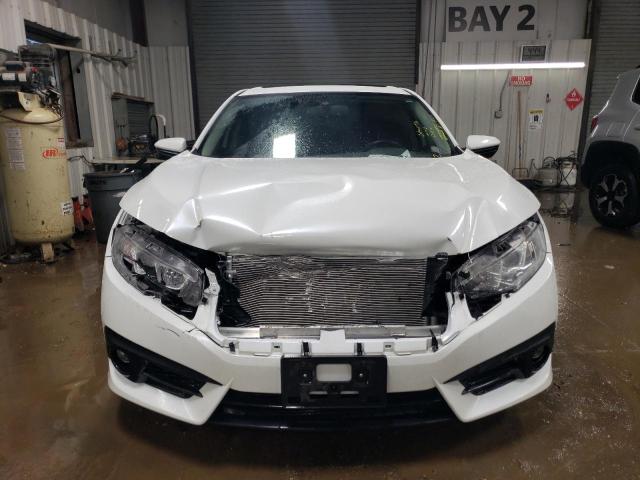 JHMFC1F76JX001947 - 2018 HONDA CIVIC EXL თეთრი ფოტო 5