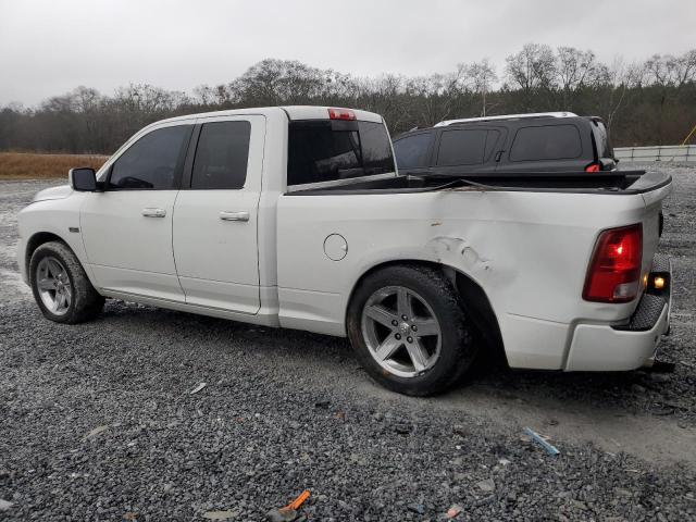 1D7RB1GT9AS164656 - 2010 DODGE RAM 1500 WHITE photo 2