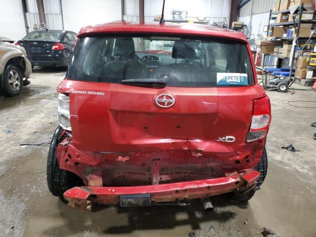 JTKKU10439J046959 - 2009 TOYOTA SCION XD RED photo 6