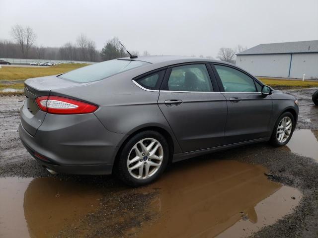 1FA6P0H77E5398539 - 2014 FORD FUSION SE GRAY photo 3