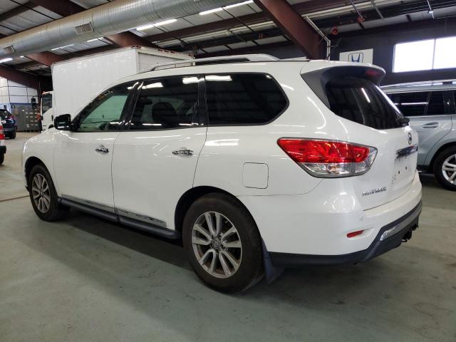 5N1AR2MM4DC618392 - 2013 NISSAN PATHFINDER S WHITE photo 2