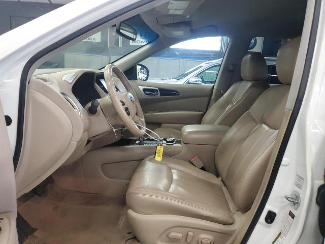 5N1AR2MM4DC618392 - 2013 NISSAN PATHFINDER S WHITE photo 7