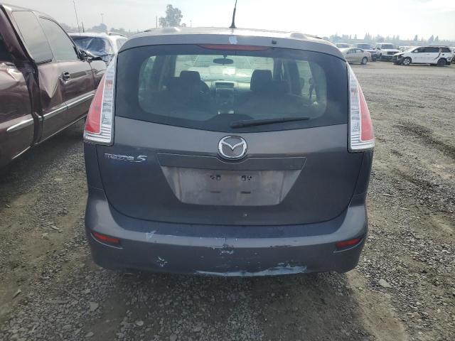 JM1CR2WL7A0379192 - 2010 MAZDA 5 GRAY photo 6