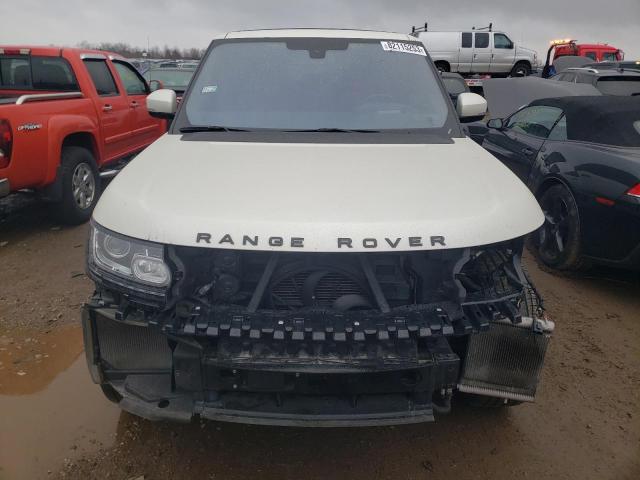 SALGV2EF1GA292313 - 2016 LAND ROVER RANGE ROVE AUTOBIOGRAPHY WHITE photo 5
