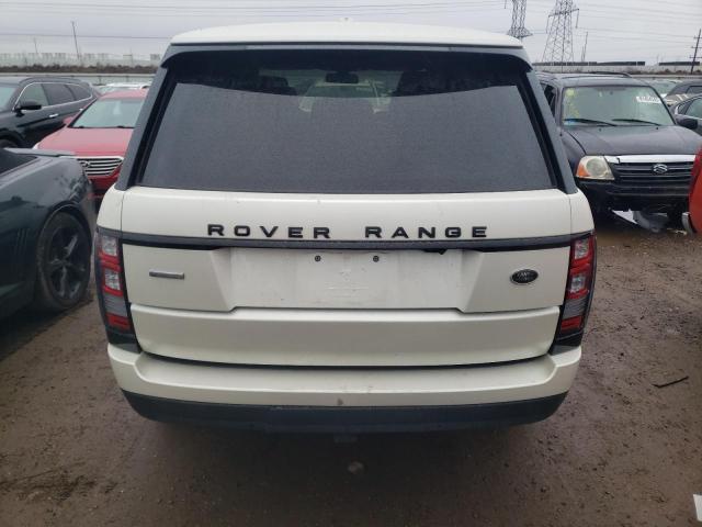 SALGV2EF1GA292313 - 2016 LAND ROVER RANGE ROVE AUTOBIOGRAPHY WHITE photo 6