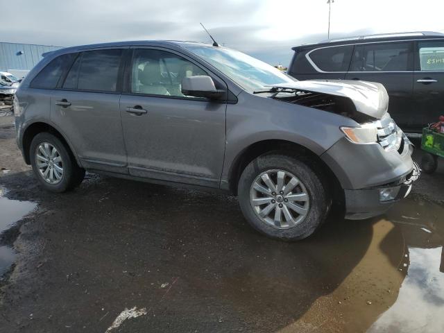 2FMDK3JC9ABB51887 - 2010 FORD EDGE SEL GRAY photo 4