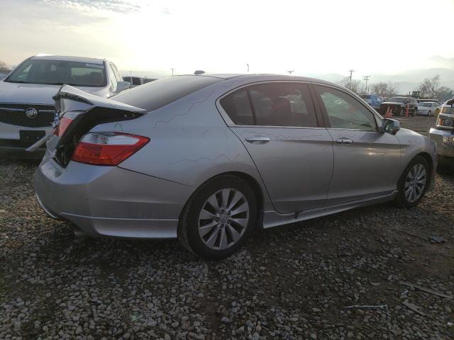 1HGCR2F88DA037505 - 2013 HONDA ACCORD EXL SILVER photo 3