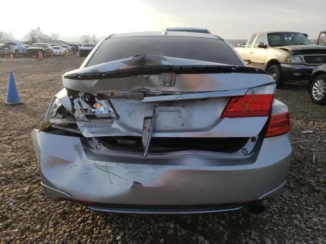 1HGCR2F88DA037505 - 2013 HONDA ACCORD EXL SILVER photo 6