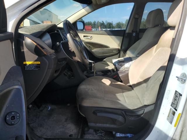 5XYZT3LB9DG109649 - 2013 HYUNDAI SANTA FE S WHITE photo 7