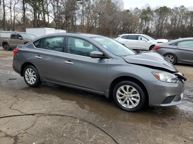 3N1AB7AP0JY322358 - 2018 NISSAN SENTRA S GRAY photo 4