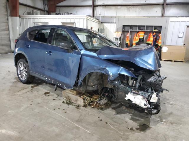 JM3KFBDM5K0614441 - 2019 MAZDA CX-5 GRAND TOURING BLUE photo 4