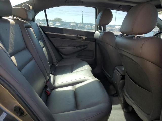 2HGFA16998H318579 - 2008 HONDA CIVIC EXL GRAY photo 10