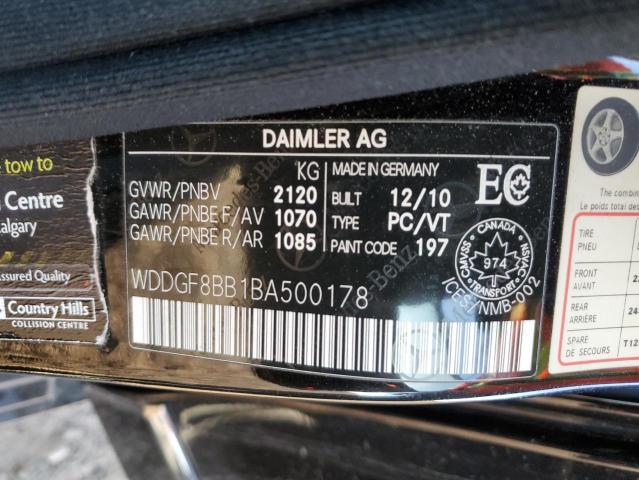 WDDGF8BB1BA500178 - 2011 MERCEDES-BENZ C 300 4MATIC BLACK photo 13