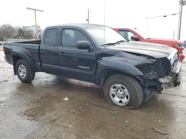 5TETU62N57Z448421 - 2007 TOYOTA TACOMA PRERUNNER ACCESS CAB BLACK photo 4