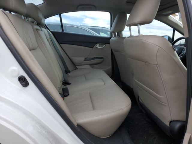 19XFB2F91FE266472 - 2015 HONDA CIVIC EXL თეთრი ფოტო 10