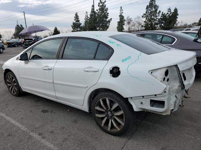 19XFB2F91FE266472 - 2015 HONDA CIVIC EXL თეთრი ფოტო 2
