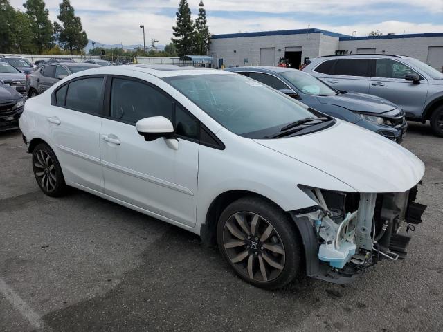 19XFB2F91FE266472 - 2015 HONDA CIVIC EXL თეთრი ფოტო 4