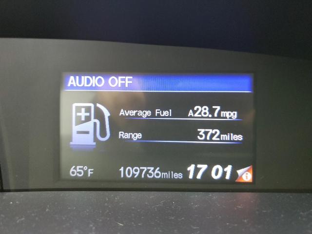 19XFB2F91FE266472 - 2015 HONDA CIVIC EXL თეთრი ფოტო 9