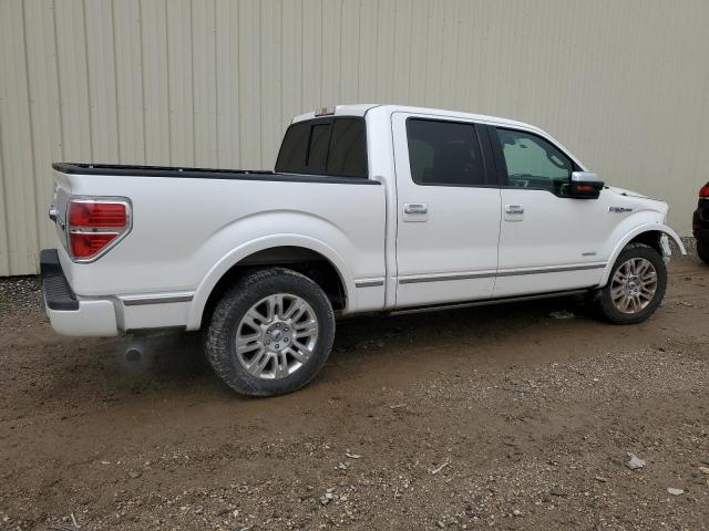 1FTFW1CT9DFD81466 - 2013 FORD F150 SUPERCREW WHITE photo 3