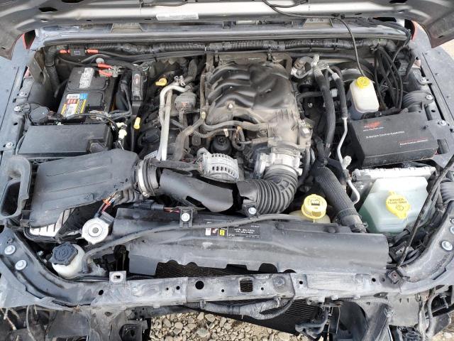 1C4HJWDG2JL920979 - 2018 JEEP WRANGLER U SPORT MAROON photo 11