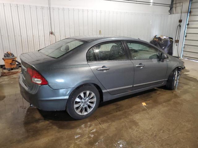 2HGFA1F85AH303638 - 2010 HONDA CIVIC EX GRAY photo 3