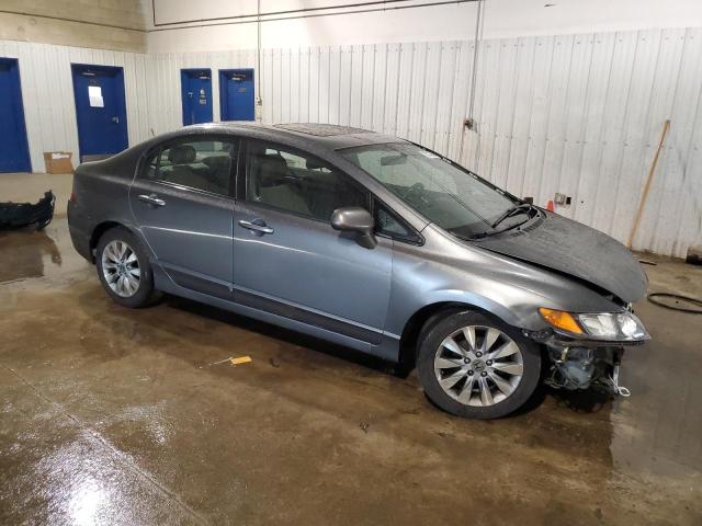 2HGFA1F85AH303638 - 2010 HONDA CIVIC EX GRAY photo 4