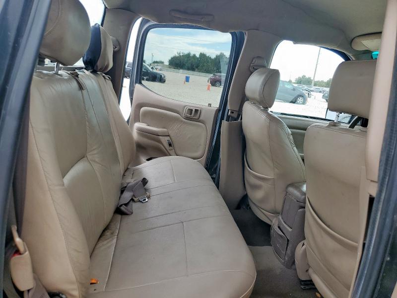 5TEHN72N63Z183821 - 2003 TOYOTA TACOMA DOUBLE CAB BLACK photo 10