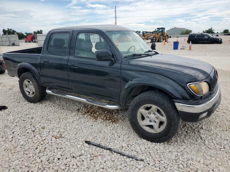 5TEHN72N63Z183821 - 2003 TOYOTA TACOMA DOUBLE CAB BLACK photo 4