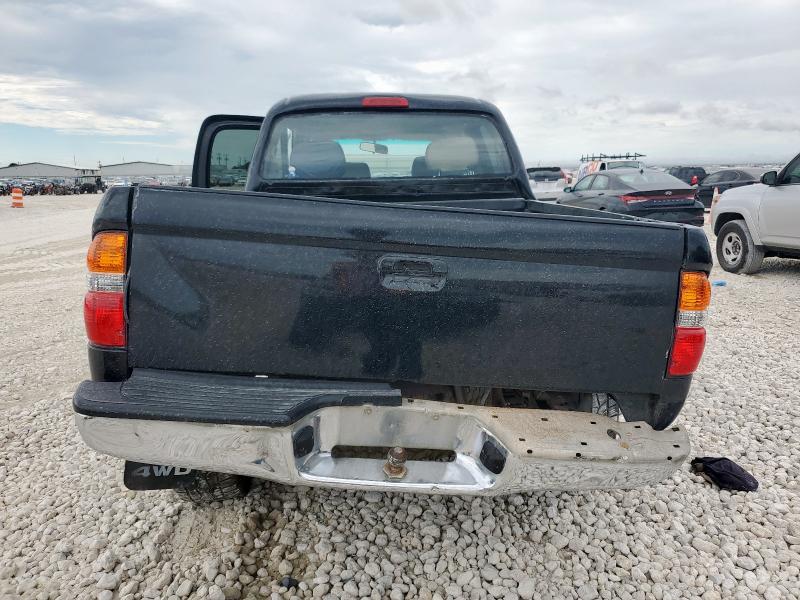 5TEHN72N63Z183821 - 2003 TOYOTA TACOMA DOUBLE CAB BLACK photo 6