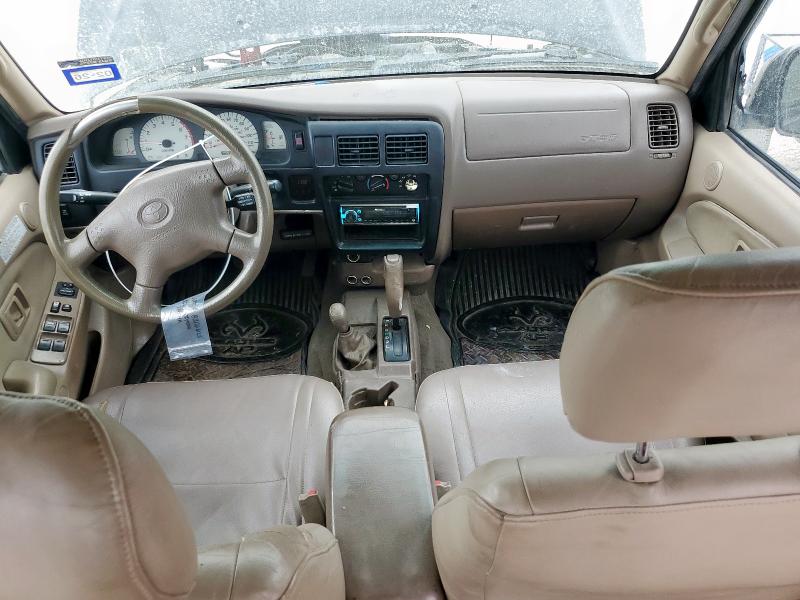 5TEHN72N63Z183821 - 2003 TOYOTA TACOMA DOUBLE CAB BLACK photo 8