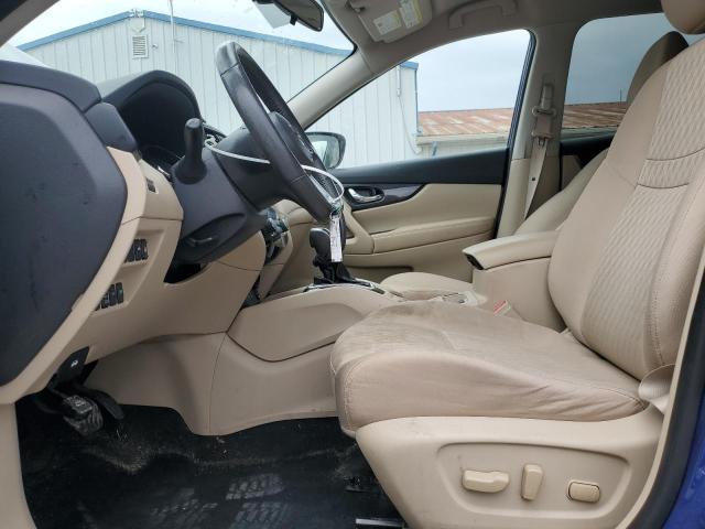 KNMAT2MV6JP597323 - 2018 NISSAN ROGUE S Bleu photo 7