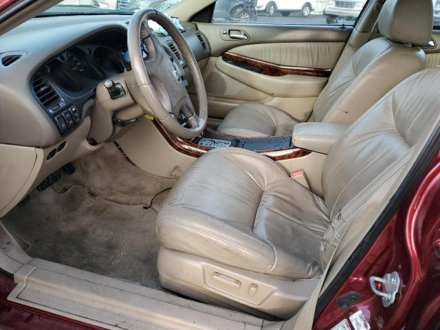 19UUA56663A087409 - 2003 ACURA 3.2TL RED photo 7