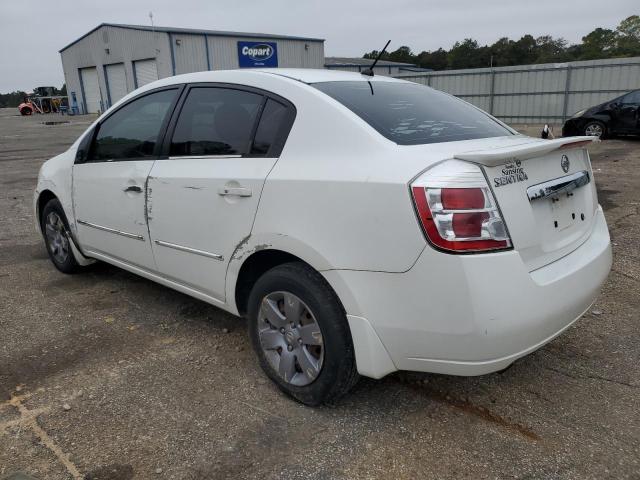 3N1AB6APXBL713252 - 2011 NISSAN SENTRA 2.0 WHITE photo 2